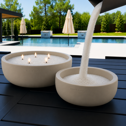 Bougies Perlées Rechargeables RYTUA Home — 500g + 5 Mèches offertes