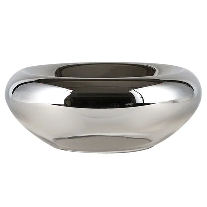 Vase Décoratif Argent | Élégance Moderne RYTUA Home
