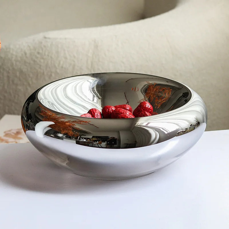 Vase Décoratif Argent | Élégance Moderne RYTUA Home