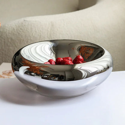Vase Décoratif Argent | Élégance Moderne RYTUA Home