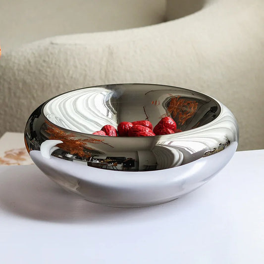 Vase Décoratif Argent | Élégance Moderne RYTUA Home